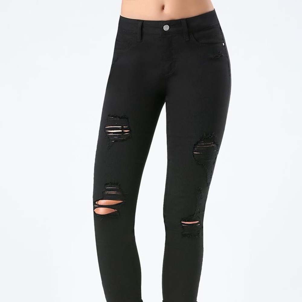 Bebe Heartbreaker Skinny Jeans